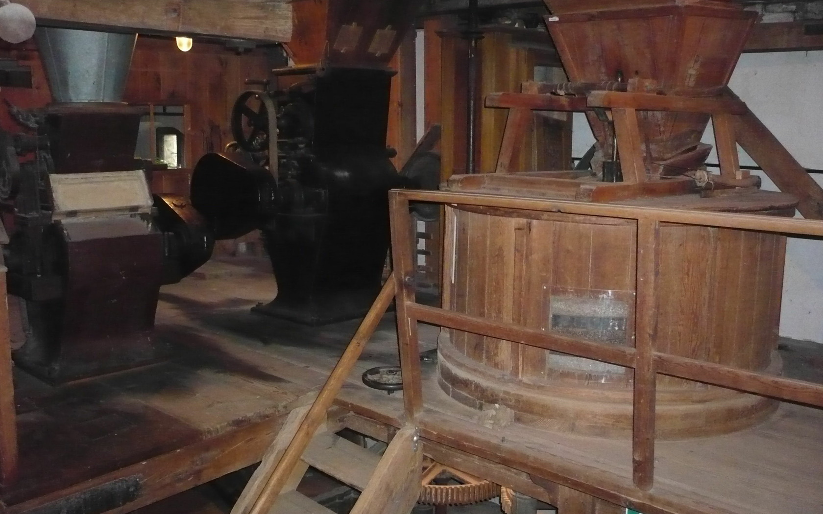 Mahlwerk Sprucker Mühle, Foto: Stadt- und Industriemuseum Guben