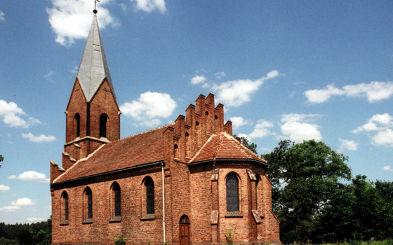 neugotische Kirche Koperno, Foto: MuT Guben