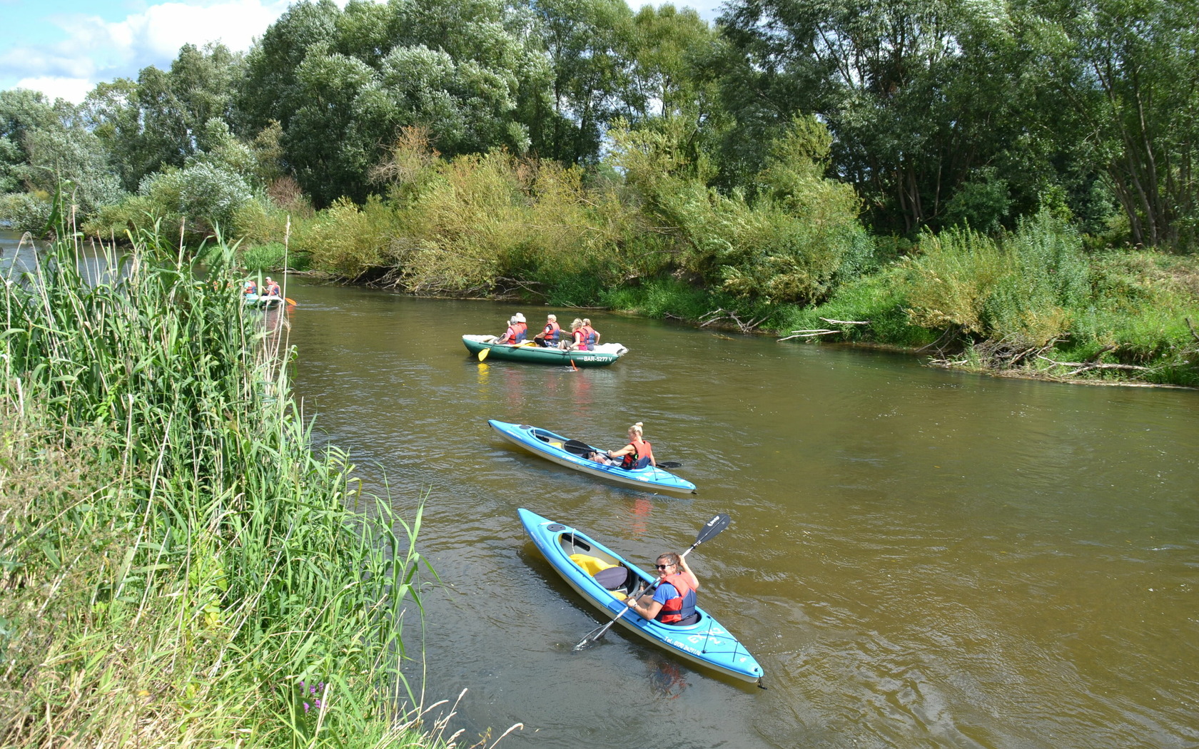 Bootstour Neiße, Foto: MuT ― Marketing und Tourismus Guben e.V., Lizenz: MuT ― Marketing und Tourismus Guben e.V.