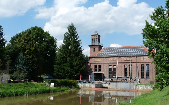 Wasserkraftwerk Grießen, Foto: Tourismusverband Niederlausitz e.V.
