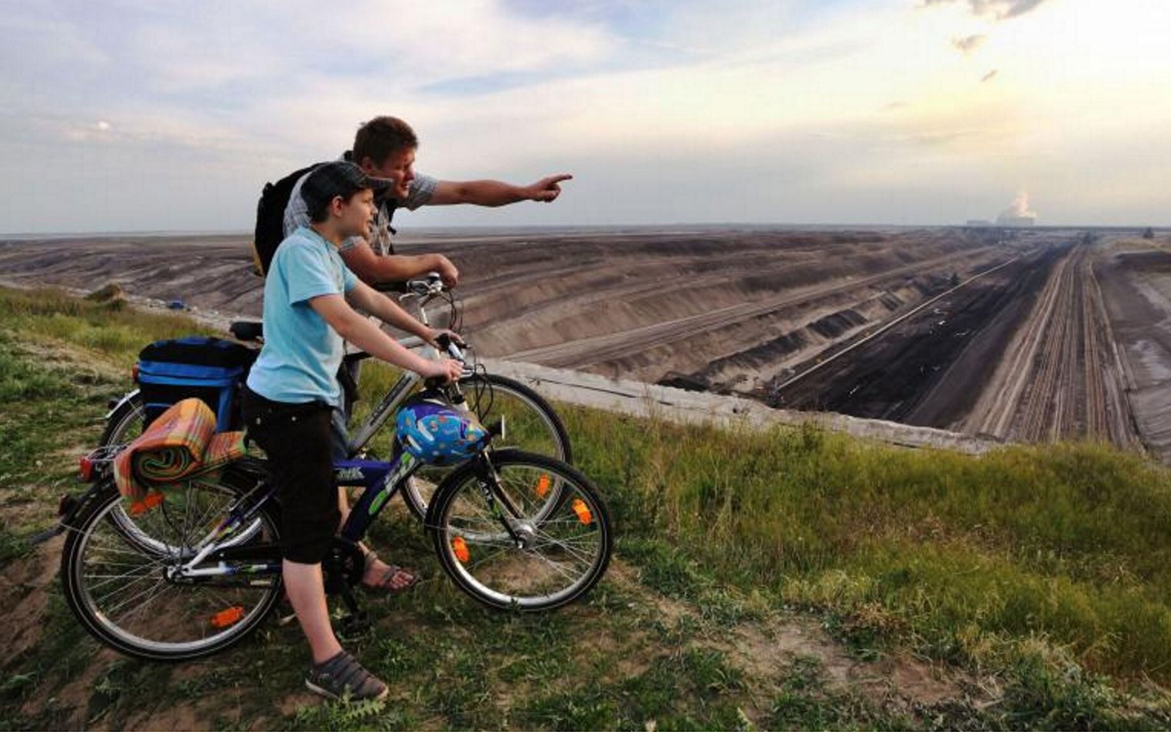 Blick in den Tagebau, Foto: Nada Quenzel, Lizenz: Tourismusverband Lausitzer Seenland e. V.