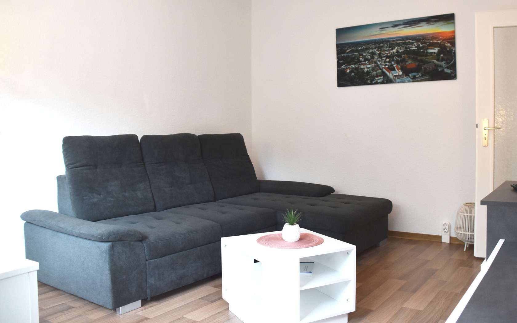 Wohnzimmer/Schlafsofa, Foto: Kerstin Geilich, Lizenz: MuT