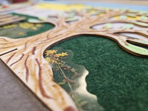 Ausstellungsstück M. Fischer, Foto: Y. Gerwitz, Lizenz: MuT ― Marketing und Tourismus Guben e.V.