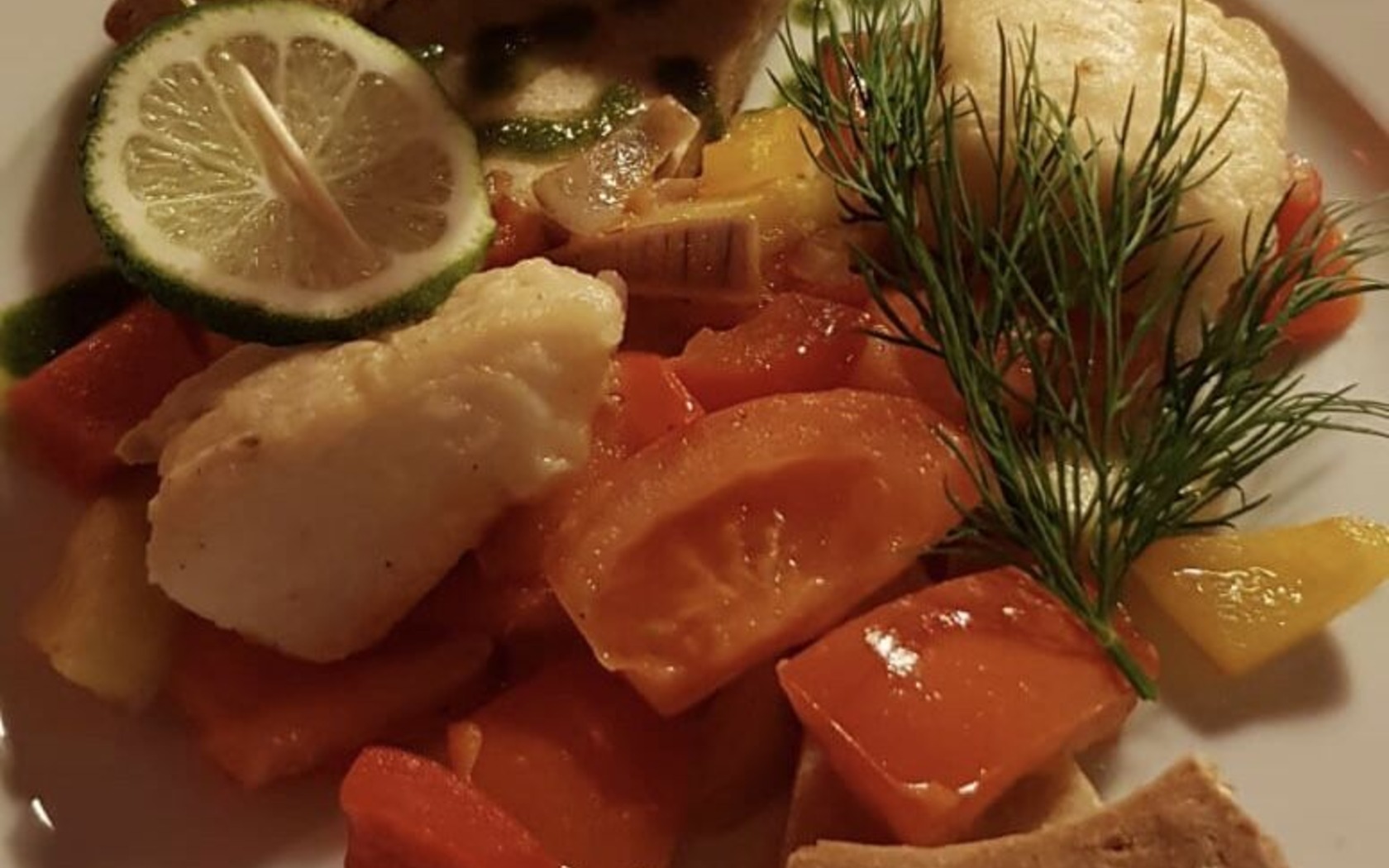 Essen im Gasthaus Flemmings, Foto: Campingplatz am Deulowitzer See