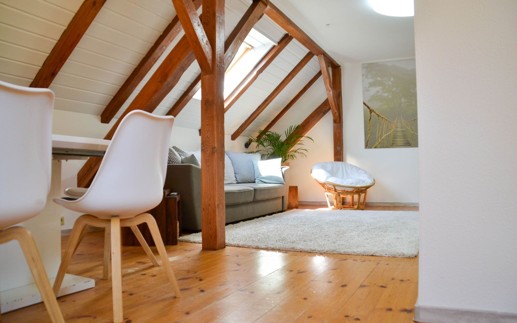 Gästewohnung OG, Wohnbereich, Foto: Kerstin Geilich, Lizenz: MuT