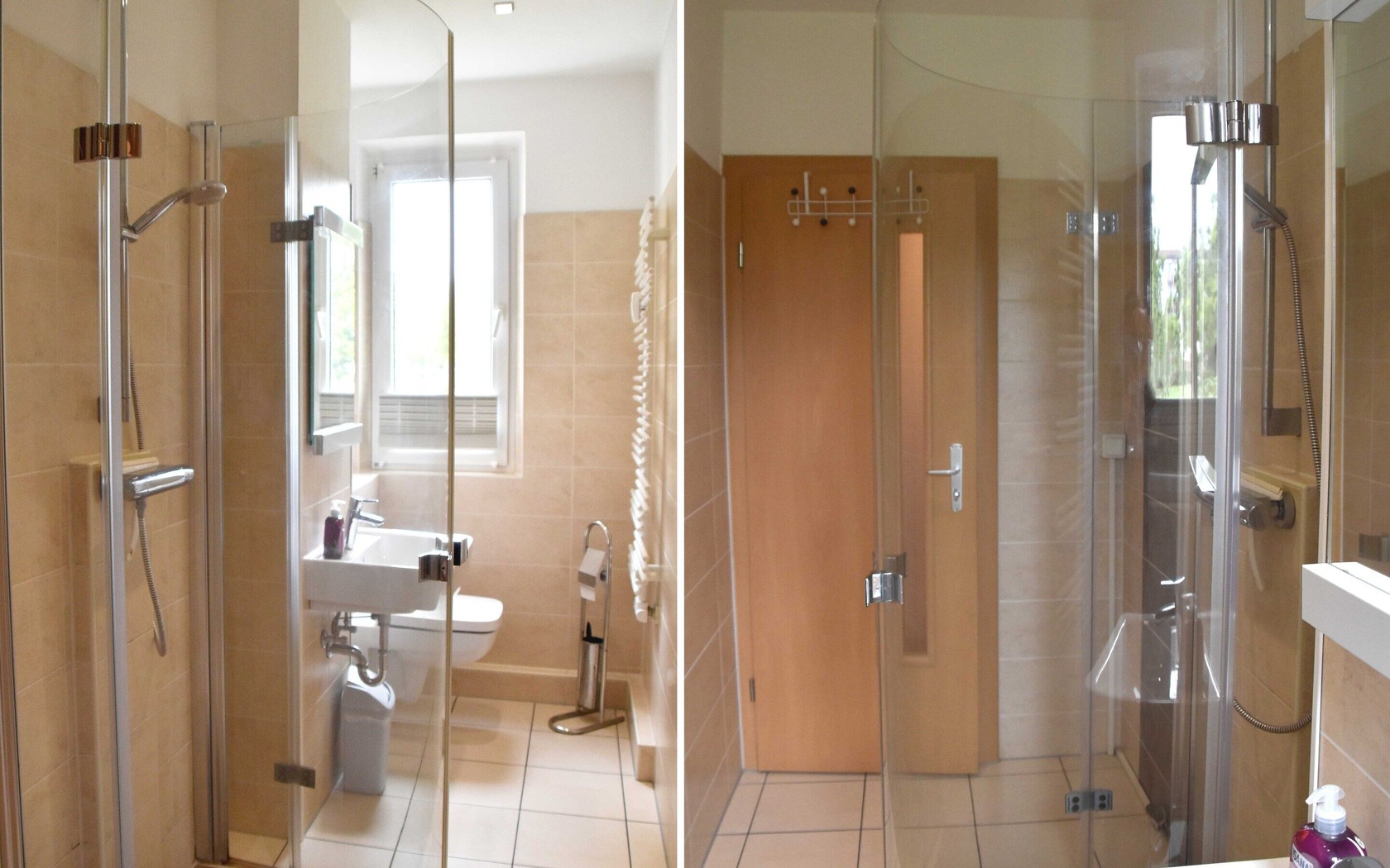 Bad mit Dusche, Foto: Kerstin Geilich, Lizenz: MuT Guben